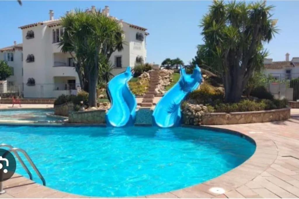 En Denia, Urbanizacion El Palmar Con Piscina, Toboganes Y Chiringuito Apartamento Exterior foto