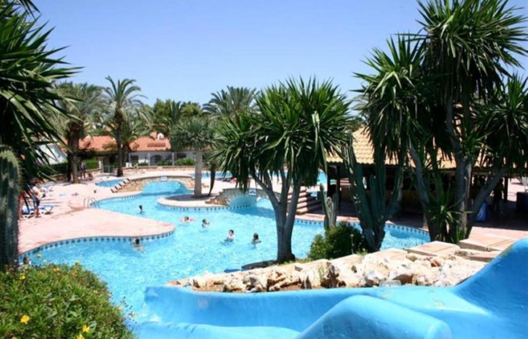En Denia, Urbanizacion El Palmar Con Piscina, Toboganes Y Chiringuito Apartamento Exterior foto